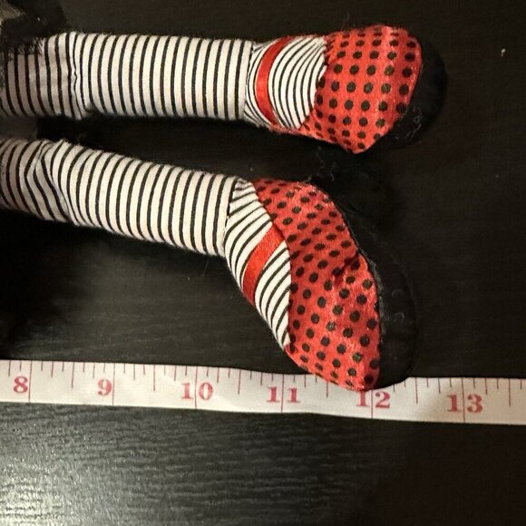 Manhattan Toy 2009 "Lana" Red & Black Lady Bug Dress 12" Plush Doll - Picture 6 of 7